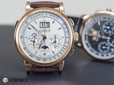 a lange & söhne datograph perpetual better than patek philippe|a lange and soehne.